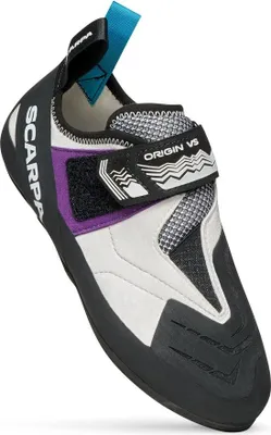 Zdjęcie produktu dla Buty wspinaczkowe Scarpa Origin VS LV białe/fioletowe