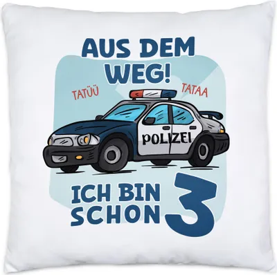 Produktbild von Aus Dem Weg Ich Bin Schon 3 Kissen Happy Birthday 3. Geburtstag Alles Gute Jahre Geschenke Geburtstagsfeier