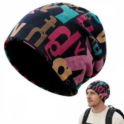 Zdjęcie produktu dla Czapka typu beanie w stylu Y2K, bawełniana, uniwersalna, idealna na cały rok, w stylu hip-hop i streetwear, dla kobiet i mężczyzn