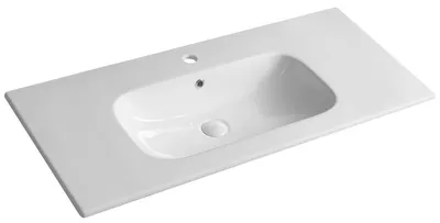 Produktbild von Sapho PIEDRA Keramik-Möbelwaschbecken 101x46,5cm, Weiß