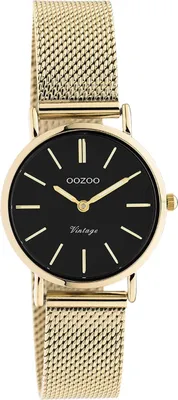 Produktbild von Oozoo Uni Edelstahlarmband Uhr Vintage Series gold C20232 Analog Quarzuhr UOC20232