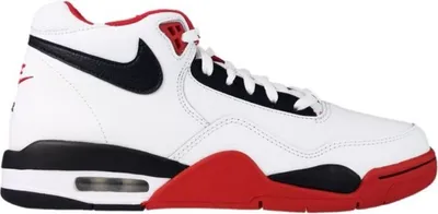 A side view of a Nike Air Flight Legacy sneaker.