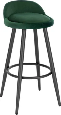 Produktbild von Ergonomische Barstuhl-Set, Donkergrün, 69cm, kleinem Rückenlehnen, Küche & Bar