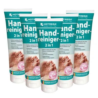 Produktbild von HOTREGA Handreiniger, Handwaschpaste, Handseife 2in1 250 ml Tube