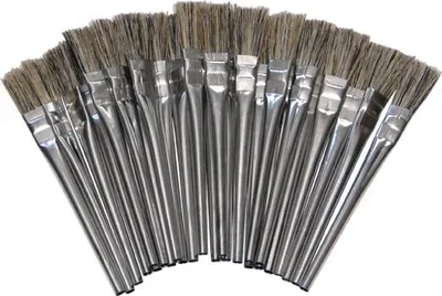 Produktbild von Beutel mit 25 Spezialpinseln aus Rosshaar DIMOS - 114846