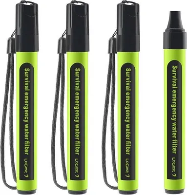 Produktbild von Famanu Wasserfilter-Strohhalm - Persönliche Wasserfiltration für Notfälle und Outdoor-Aktivitäten
