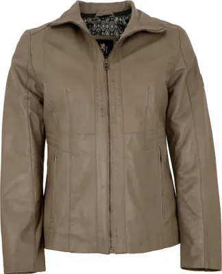 Produktbild von OTTO KERN - Damen Lederjacke Lammnappa coffee : 38