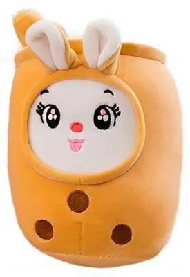 Produktbild von Granda Bubble Tea Plüschtier Kaninchen Braun 25 cm