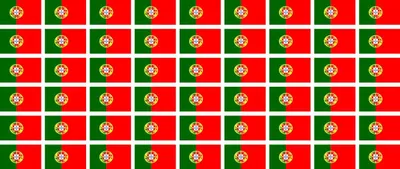 Produktbild von Mini Aufkleber Set - Pack glatt - 20x12mm - selbstklebender Sticker - Portugal - Flagge / Banner / Standarte fürs Auto, Büro, zu Hause und die Schule - 54 Stück