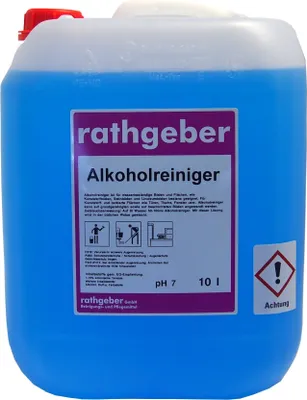 Produktbild von Alkoholreiniger blau 10,0 L PE-Kanister