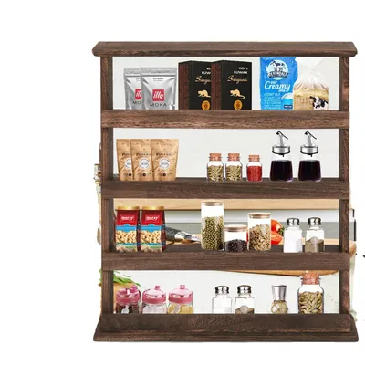 Obrázok produktu pre Organizér na korenie, nástenný, 4-úrovňový, 4-úrovňový
