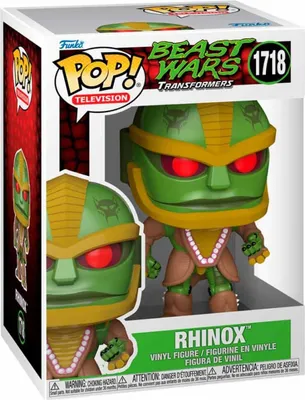 Image de Funko Pop! Figurki - Transformers Beast Wars Rhinox Winylowa Figuryna Premium