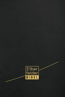 Produktbild von Elberfelder Bibel - Standardausgabe, Kunstleder schwarz