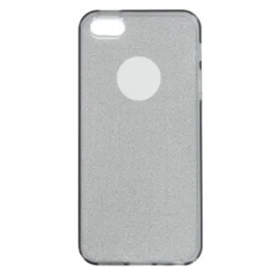 Image de TPU Étui pour téléphone portable pour iPhone 5/5s/SE Noir pailleté Étui de protection