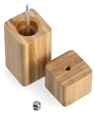 Produktbild von Gewürzmühle für Salz und Pfeffer, Bambus, 13,5 cm