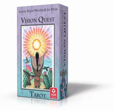 Zdjęcie produktu dla Karty Tarota Vision Quest do wróżenia