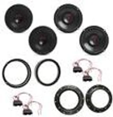 Produktbild von JBL Stage3 627 3 Ohm Lautsprecher Einbauset für Jetta Tiguan Touran vorne hinten