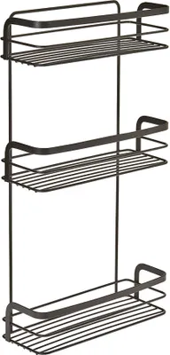 Produktbild von METALTEX 401124000 Origin Lava Regal mit 3 Etagen, TouchTherm, matt schwarz