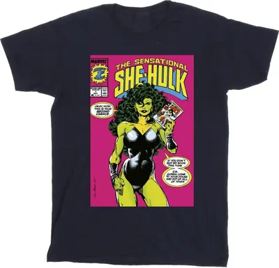 Produktbild von Marvel - "She-Hulk: Attorney At Law Second Chance" T-Shirt für Herren BI51844 (4XL) (Marineblau)