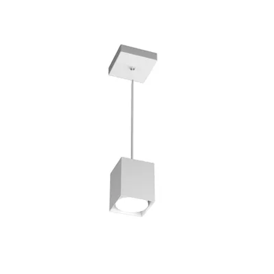 Obrázok produktu pre Závesné moderné kovové dosky biele 1 svetlo Gx53 10 cm