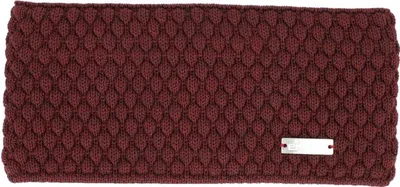 Eisglut Damen Stirnband Minal Merino in rot