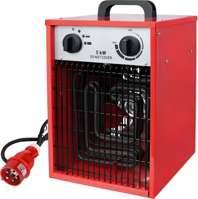 Image de ACXIN Chauffage électrique Ventilateur de chauffage Economie d'énergie 5000 watts - Industrie professionnelle Chauffage électrique Soufflerie de chauffage électrique avec 3 niveaux de chauffage