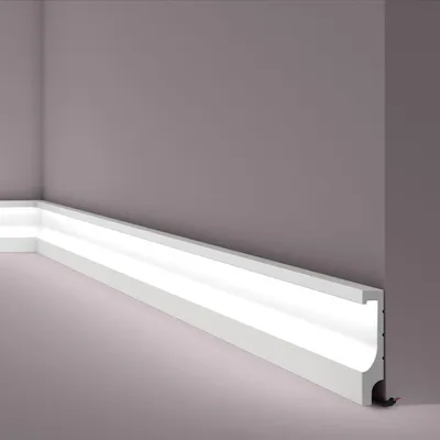 Immagine prodotto di NMC IL14 WALLSTYL Noel Marquet: listello per battiscopa, illuminazione indiretta, 2 metri