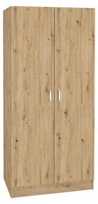 Produktbild von haaus Remi Kleiderschrank, 2 Türen, Artisan-Eiche, 80 x 51 x 170 cm