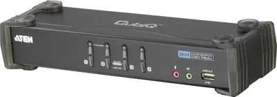 Obrázok produktu pre Aten CS1764A CS1764A Prepna KVMP CubiQ, 4-cestn, DVI, USB, zvuk