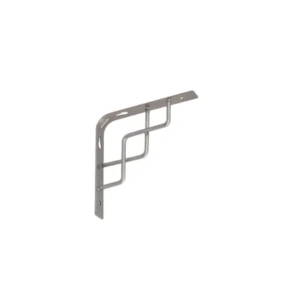Produktbild von Regalhalter 150x150 mm Regalträger Regalwinkel Wandkonsole Antik Retro silber