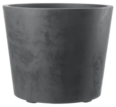 Produktbild von Deroma Pflanztopf Millennium mit Rollen Ø 59 cm Anthrazit