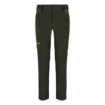 Image de Pantalon Agner Durastretch pour homme - Salewa, couleur : 5281-dark olive/0910, taille : 48/M