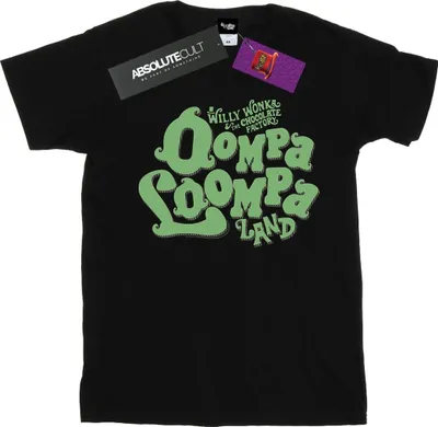 Produktbild von Willy Wonka & The Chocolate Factory - T-Shirt für Herren BI48671 (L) (Schwarz)