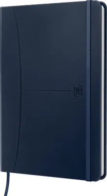 Produktbild von Oxford 400154945, Einfarbig, Navy, A5, 80 Blätter, Liniertes Papier, Hardcover