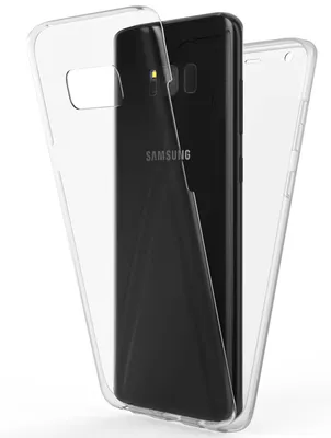 Obrázok produktu pre NALIA 360° puzdro na mobilný telefón pre Samsung Galaxy S8 Plus, Full Cover Case Bumper Transparent