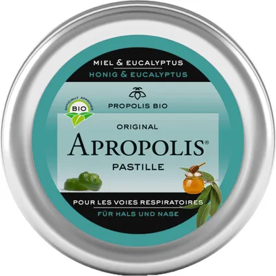 Produktbild von Propolis Pastillen Eukalyptus Honig Apropolis 40 g