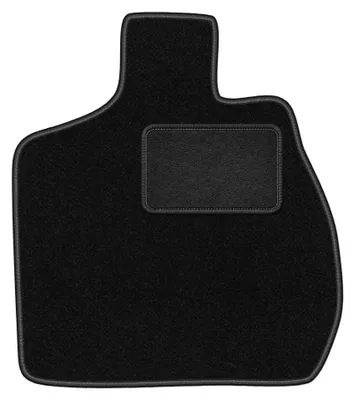 Immagine prodotto di Tappetino guidatore in moquette per Chrysler Grand Voyager III 2000-2008 (7 posti) – 1 pezzo, nero, su misura – Wielganizator LUX