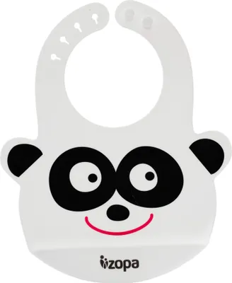 Produktbild von ZOPA Silikon-Lätzchen Panda
