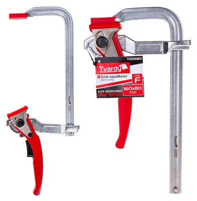 Immagine prodotto di Morsetto per falegnameria con cricchetto 160 × 80 mm