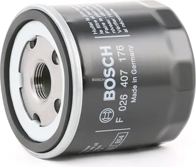 Produktbild von Ölfilter BOSCH F 026 407 176 Anschraubfilter passend für MERCEDES-BENZ B-Klasse (W246, W242) A-Klasse (W176) für NISSAN Qashqai II (J11, J11)