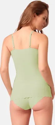 Produktbild von Skiny Hemd Spaghetti-Shirt mit V-Ausschnitt und herausnehmbaren Pads