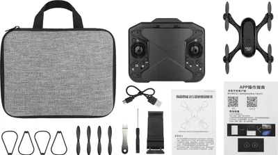 Obrázok produktu pre WIKY Drone skladací do ovládača s WIFI kamerou 720p RC diaľkové ovládanie 9x9x4 cm