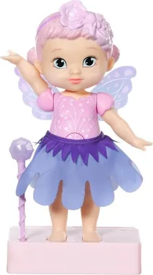Image de ZAPF Creation BABY born® Storybook Fairy Violet 18cm Poupée