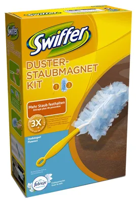 Produktbild von Swiffer-Starter-Set mit 3 Tüchern und Febreze