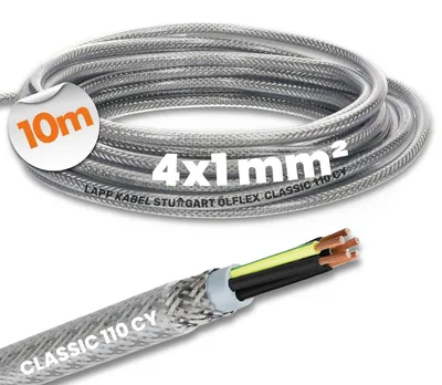 Productafbeelding van Afgeschermde Besturingskabel 4x1 mm², 10m