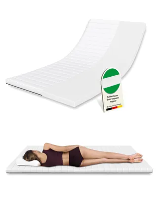 Produktbild von Kaltschaum-Topper 120x200 - Matratzenauflage für sämtliche Matratzen