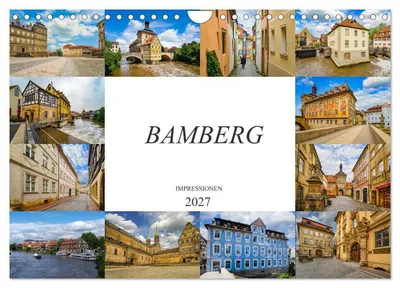 Produktbild von Bamberg Impressionen (Wandkalender 2027 DIN A4 quer), CALVENDO Monatskalender