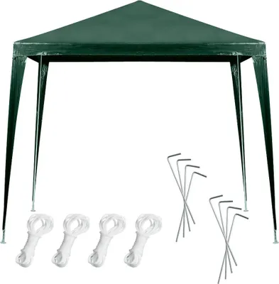 Immagine prodotto di Tenda da giardino per feste, gazebo commerciale, verde 2,5 x 2,5 m