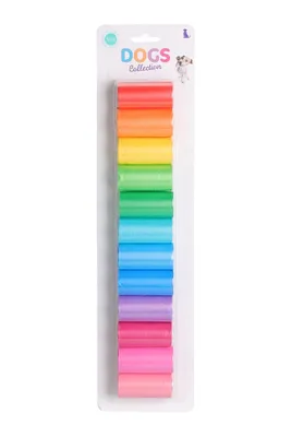 Produktbild von Hundezubehör - Hundekotbeutel - 12 x 20 Stück - bunt