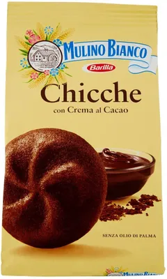 Produktbild von 12x Mulino Bianco Kekse mit Schokolade Kakao Chicche cookies cocoa Kuchen 200 g